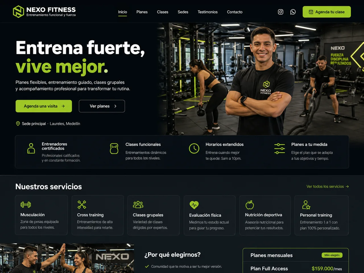 Campaña digital para gimnasios y centros de entrenamiento